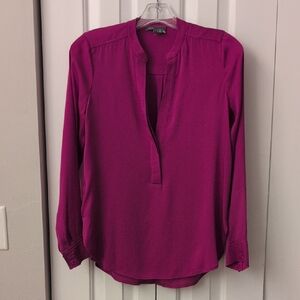 Vince Women's Fuchsia Blouse